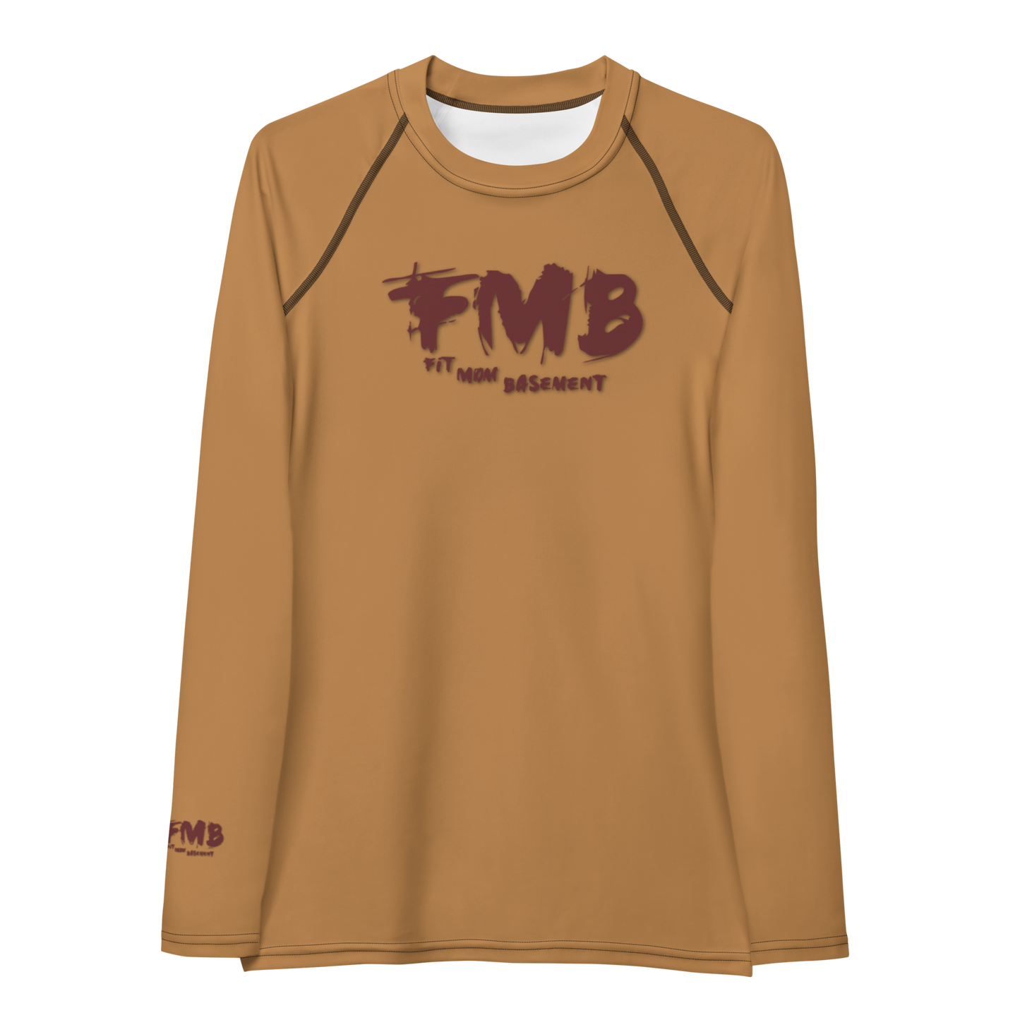 Beige FMB Long-sleeve Top