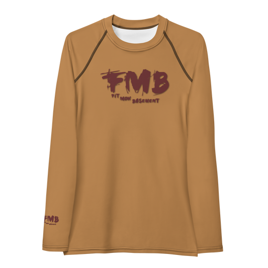 Beige FMB Long-sleeve Top