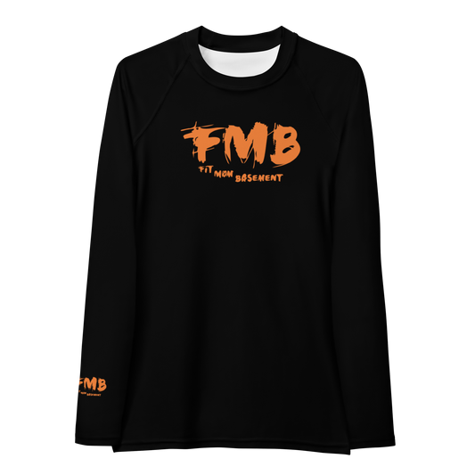 Black and Orange FMB Long-sleeve