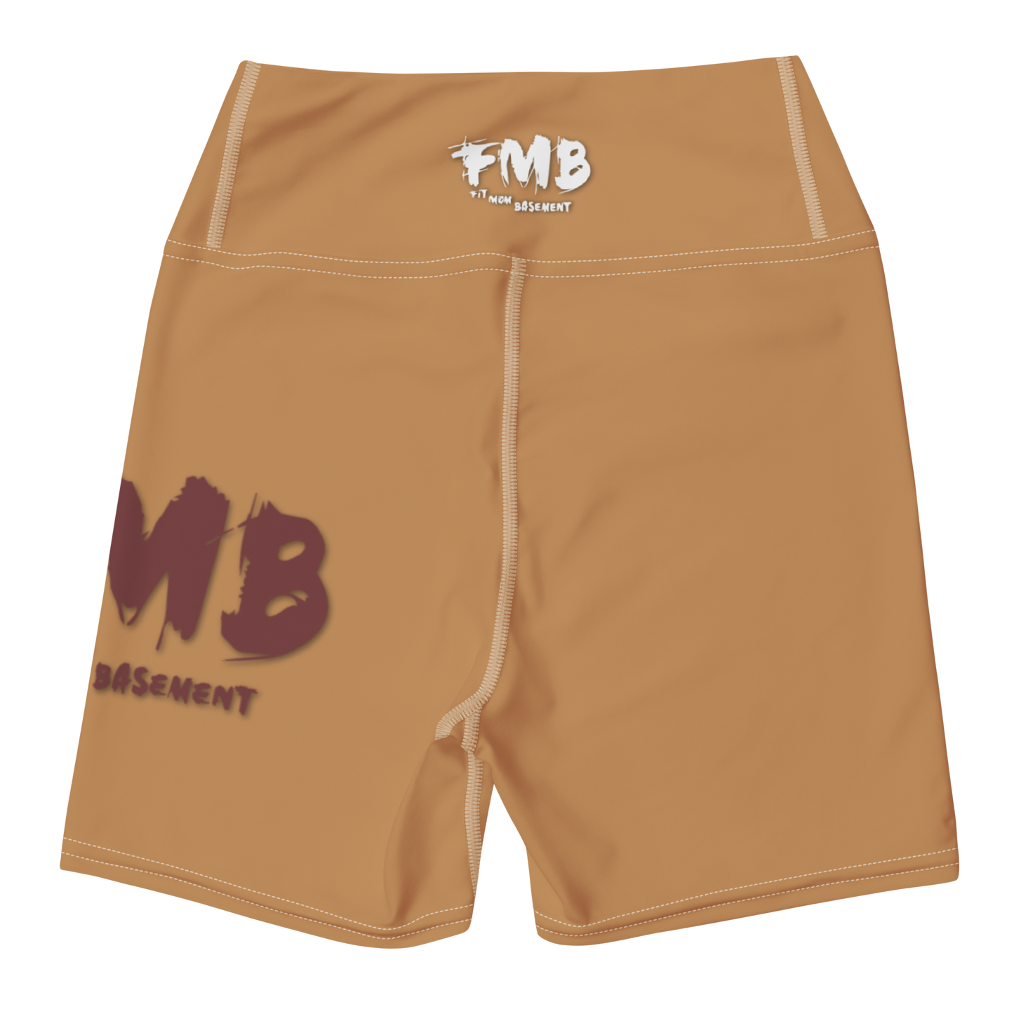 Beige FMB Yoga Shorts